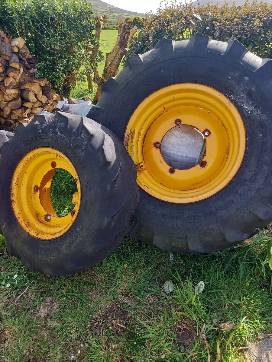 JCB 3cx Rim's and tyre's for sale