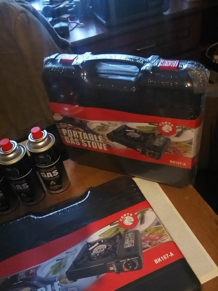 portable gas stove, camping, power cut or work - Image 2