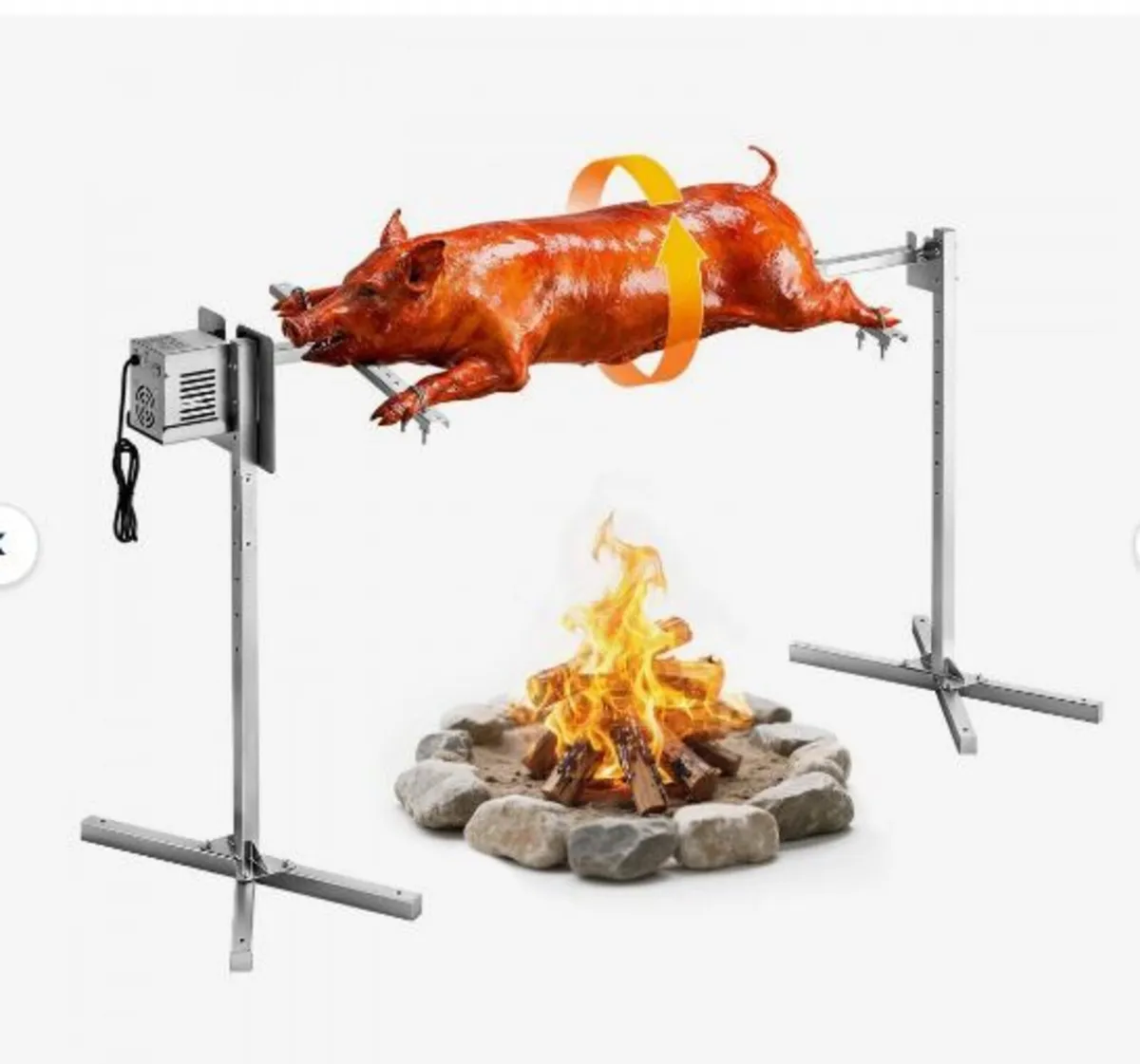 Rotisserie Grill, AC220-240V 8 Level Height - Image 1