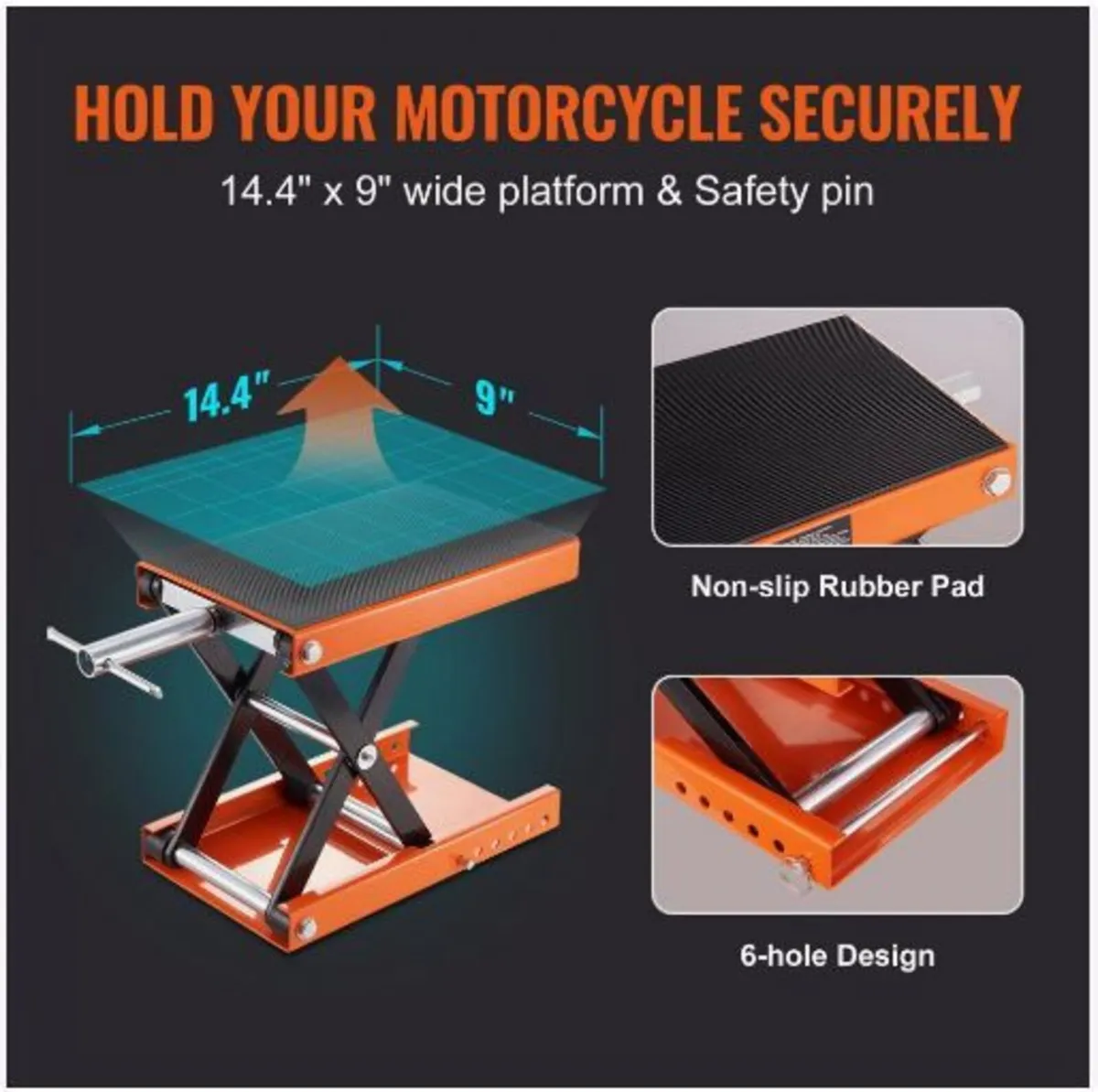 Motorcycle Scissor Jack Lift 499.5 kg - Image 1