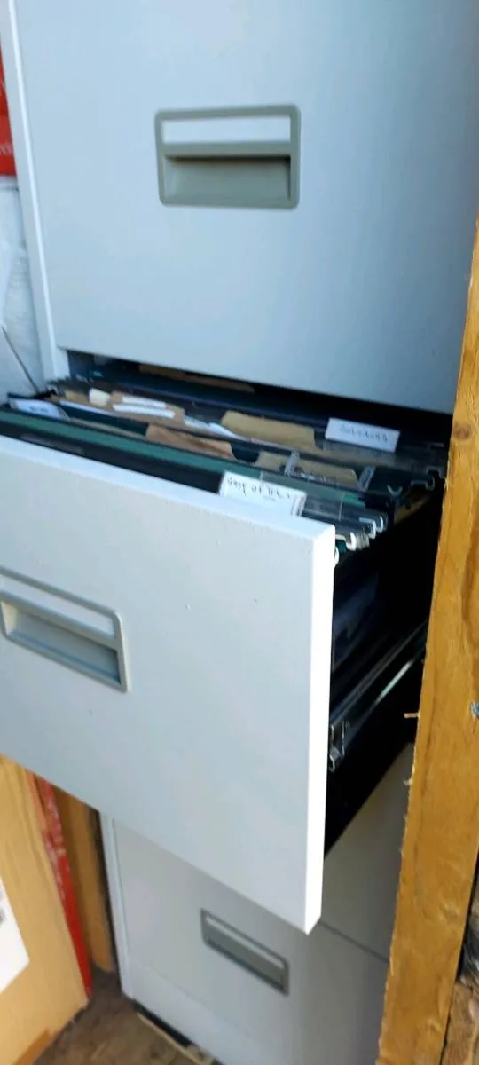 Silverline 4 Drawer Filing Cabinet - Image 3