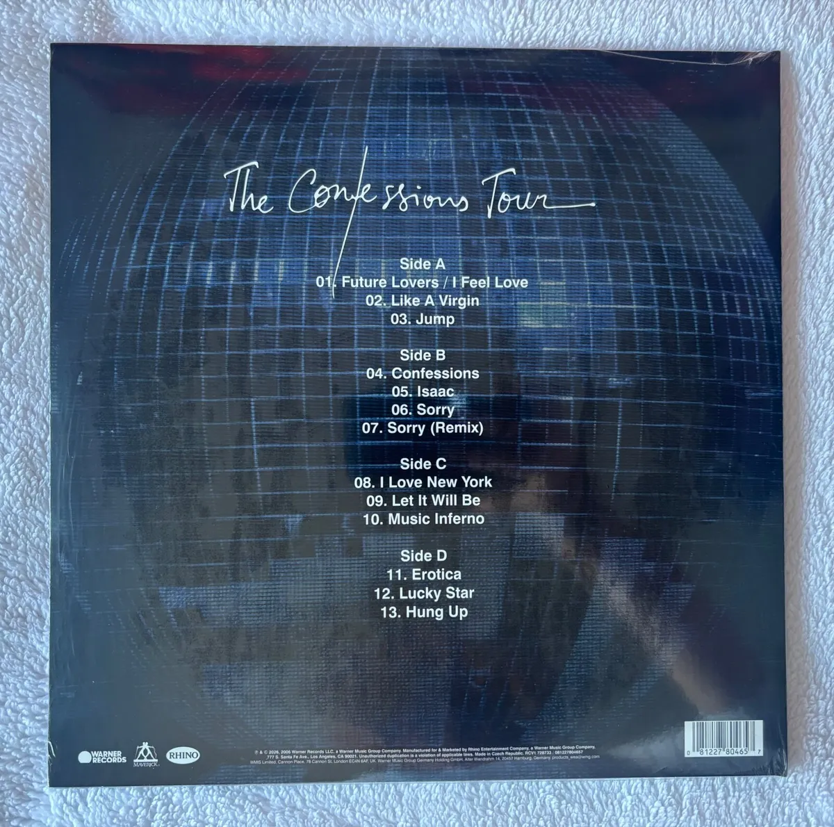 Madonna 2006 Confessions Tour - 12 inch vinyl (RSD - Image 2