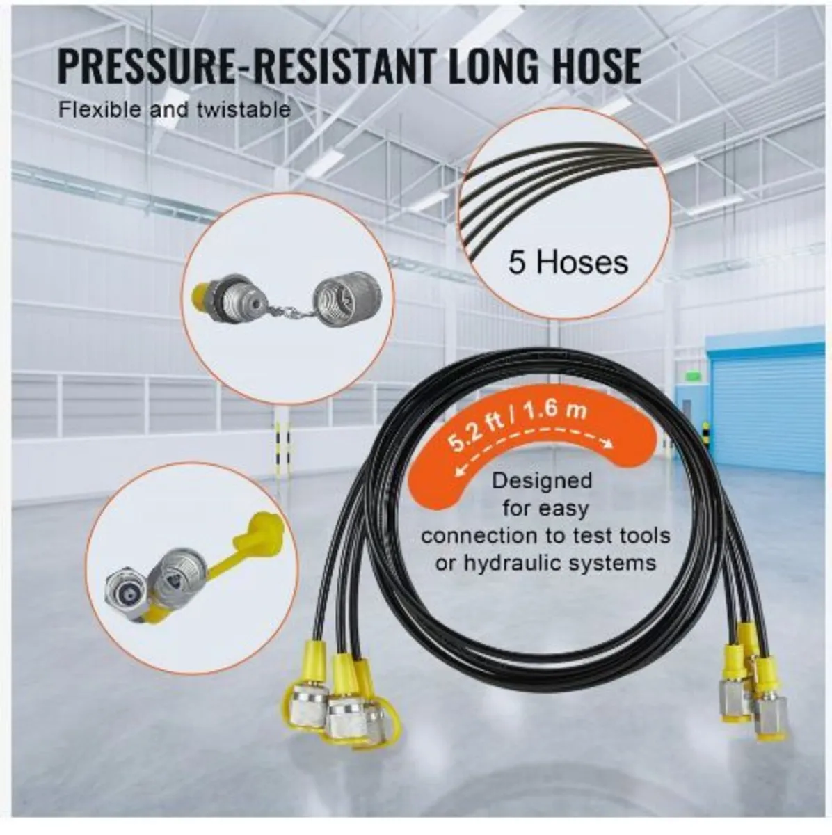 Hydraulic Pressure Test Kit, - Image 2