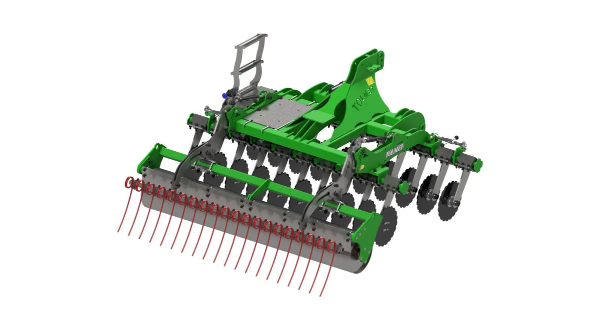 Tolmet disc harrows TAMS APPROVED - Image 1