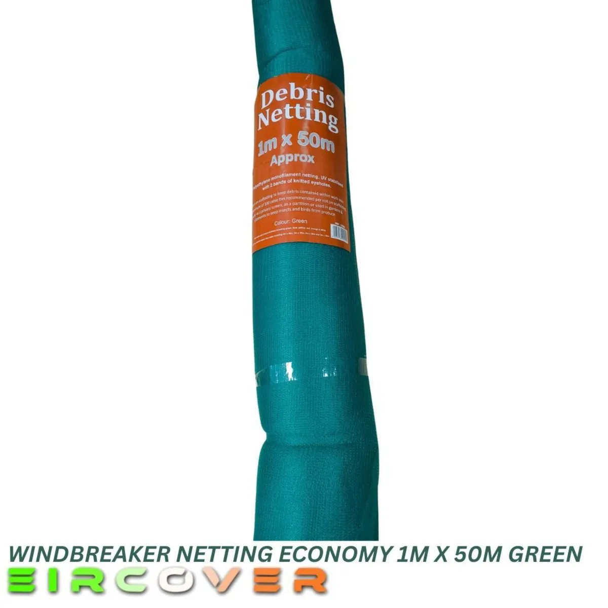 Windbreaker Netting Economy 50 Gsm Green  1m x 50m - Image 2