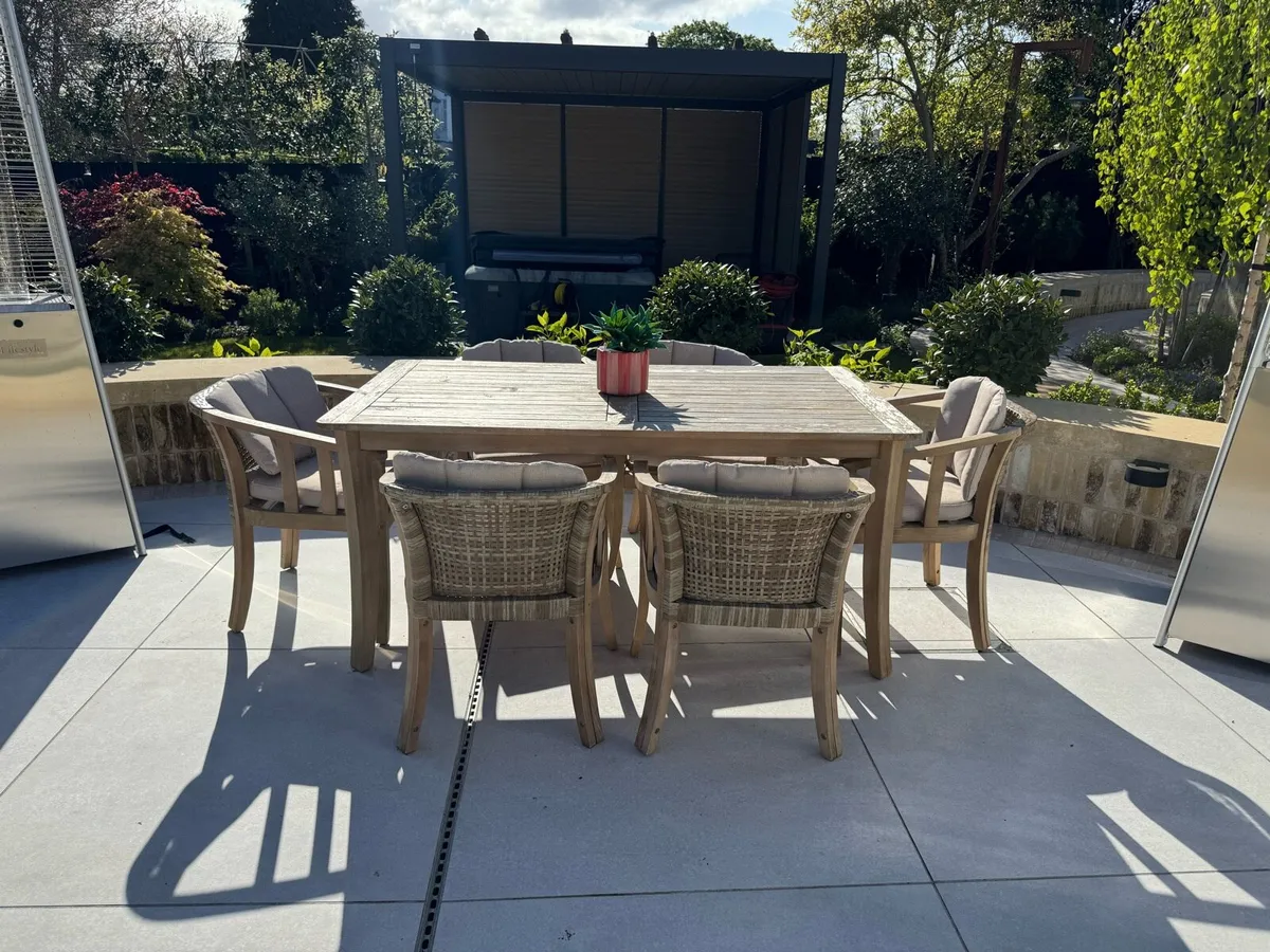 Ashmore Garden Dining Set - Image 2