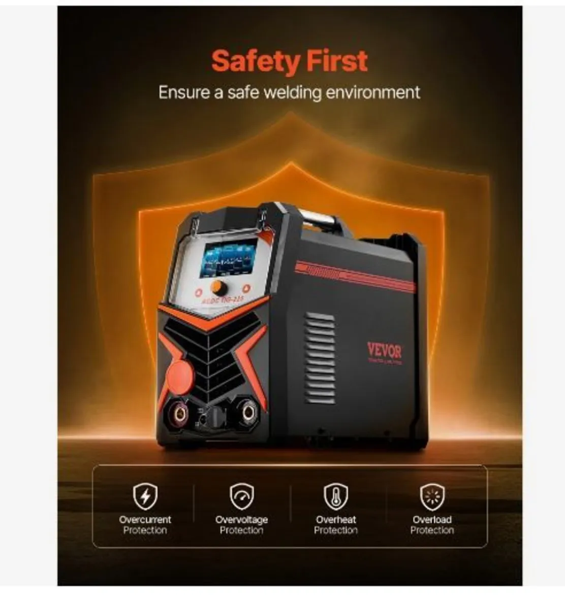 TIG Welder, 225A 6-In-1 Aluminum Welding - Image 4