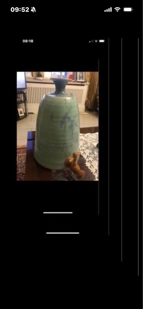 Rare Vintage Large Louis Mulcahy Cider Jar - Image 1