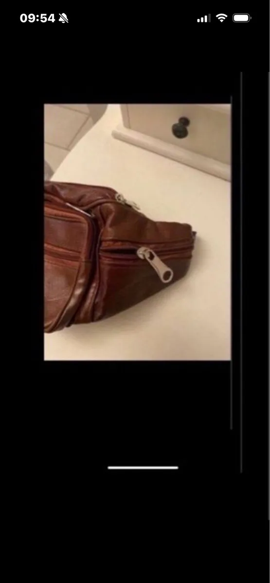 NEW-Leather Waist Bag - Image 4