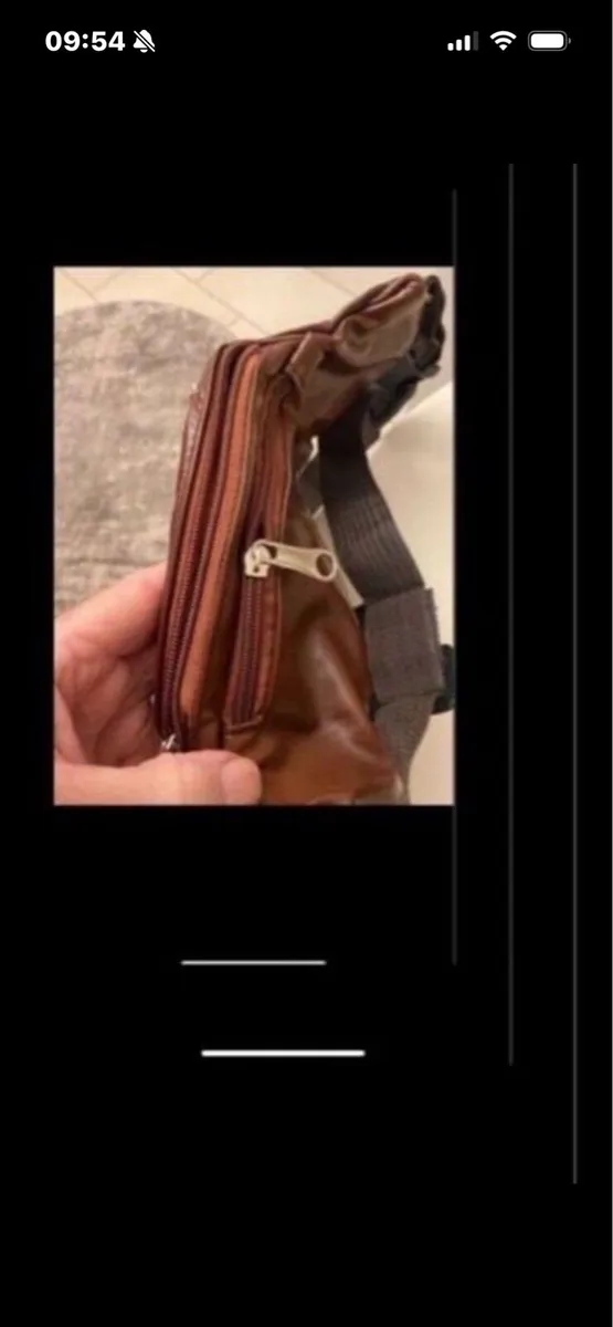 NEW-Leather Waist Bag - Image 3
