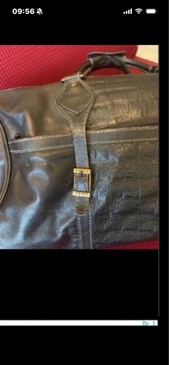 Large Leather Hold All - Image 3