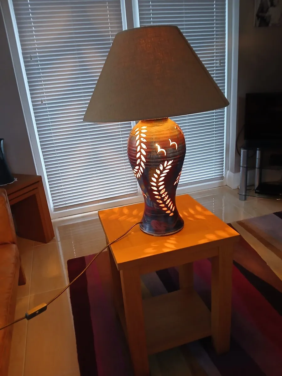 Pottery Lamp