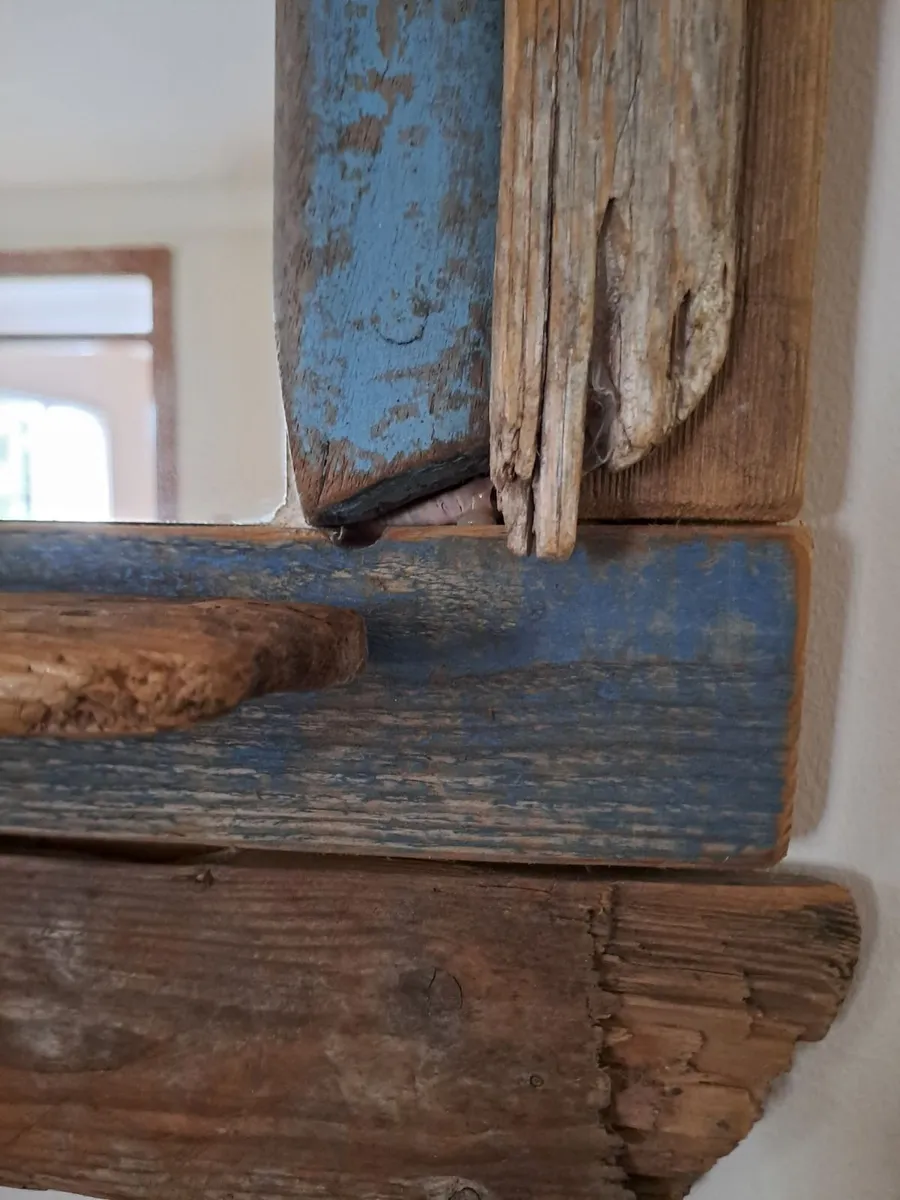 Driftwood wall mirror - Image 3