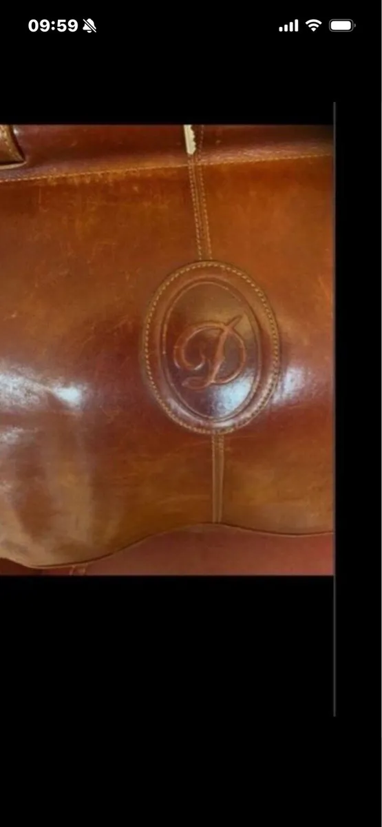 Very Large Quality Leather Hold All - Image 4