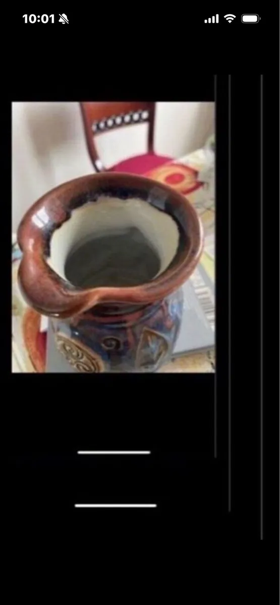 Colm Dr Ris Celtic Pottery Jug - Image 3