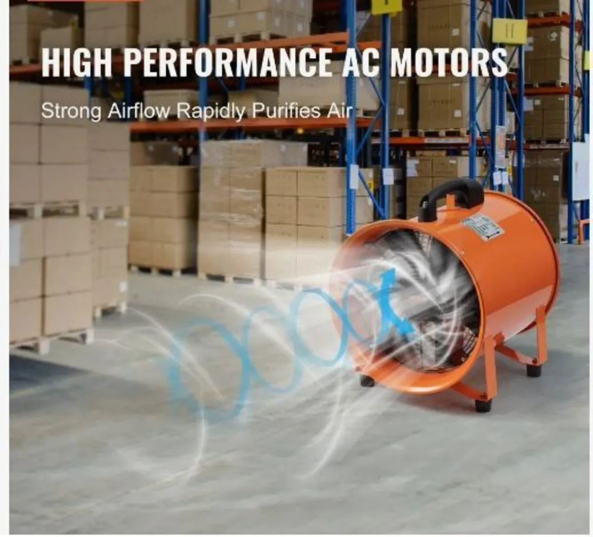 Portable Ventilator, 304.8mm Heavy Duty - Image 2