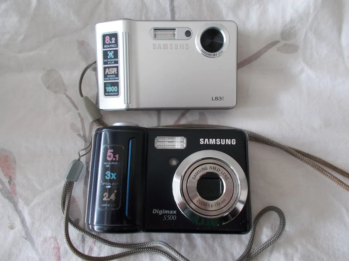 Two Samsung Digital Cameras - Image 2