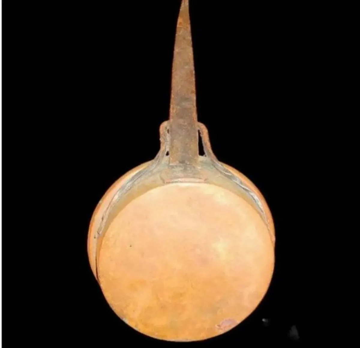 Vintage Brass/Copper Skillet - Image 1