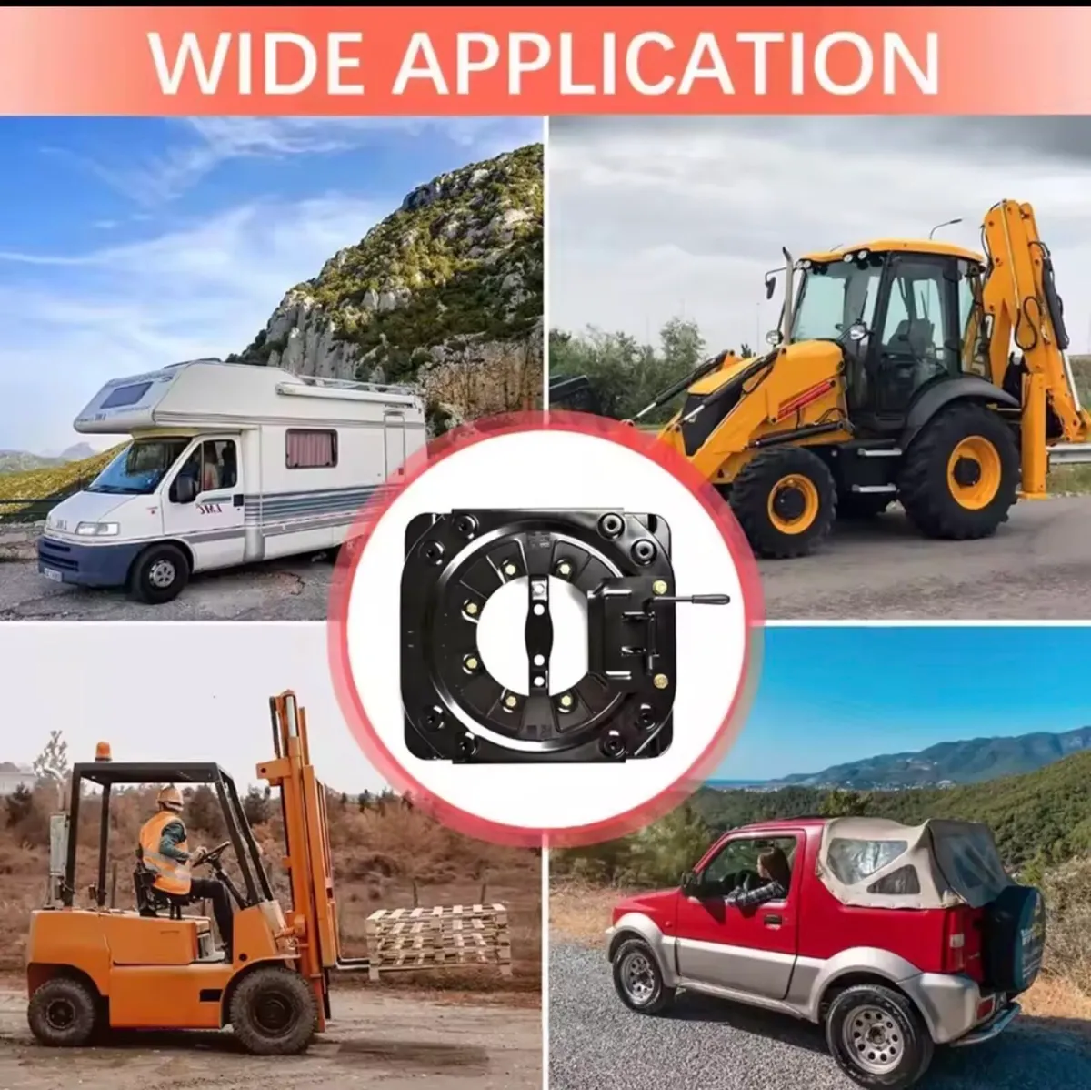 New universal Seat Swivel Base Steel Plate - Image 3