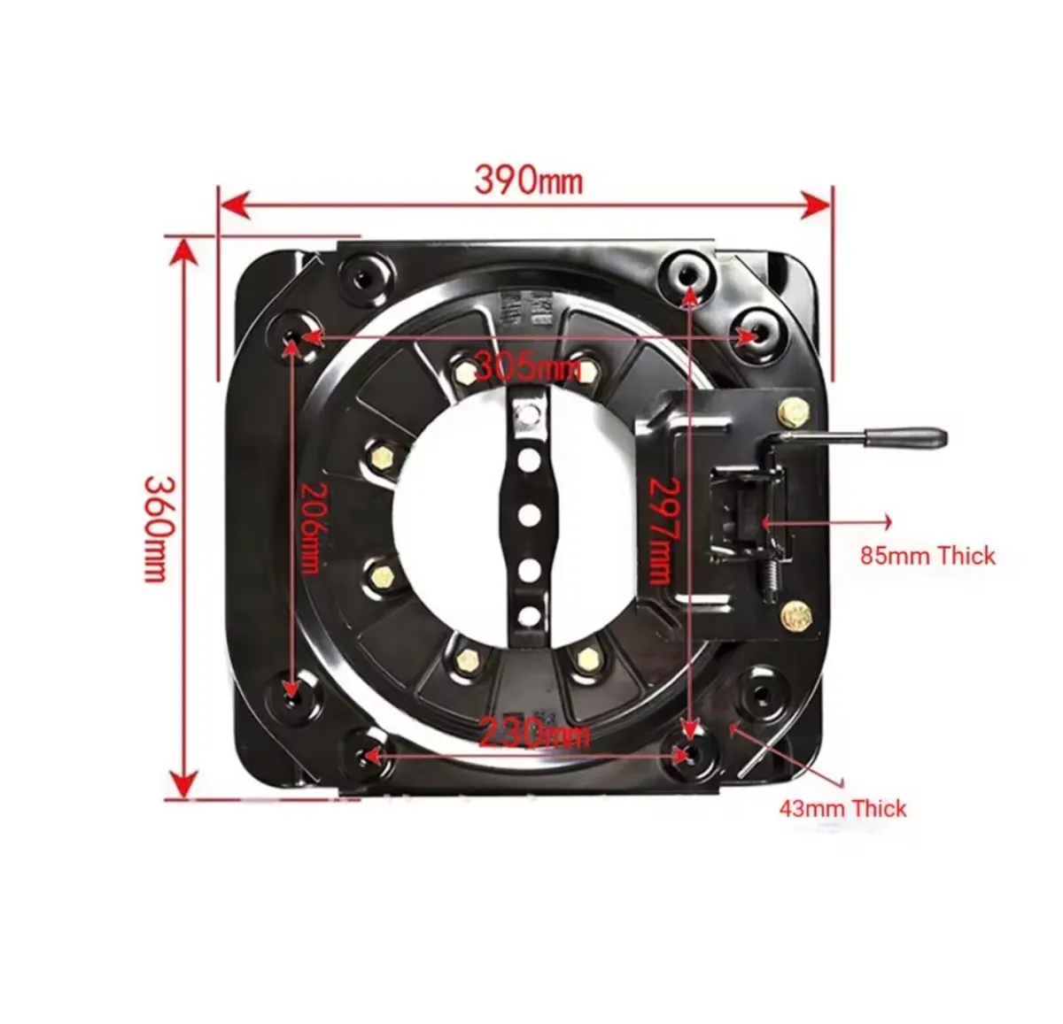 New universal Seat Swivel Base Steel Plate - Image 4