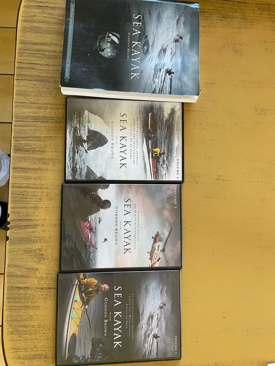 Book & Dvd’s Sea Kayak with Gordan Brown