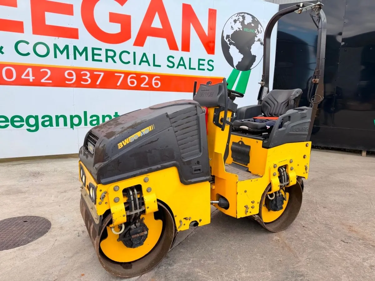 2016 BOMAG BW 80 ROLLER ....ONLY 729 HOURS - Image 3