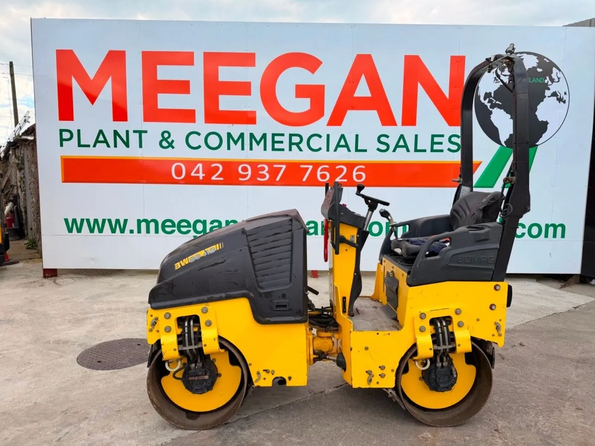2016 BOMAG BW 80 ROLLER ....ONLY 729 HOURS - Image 1