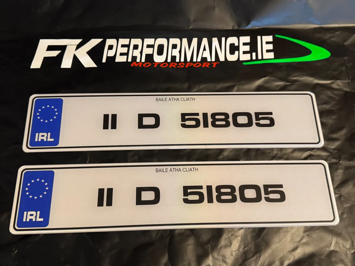 Upgraded gel number plates delivered - Image 3