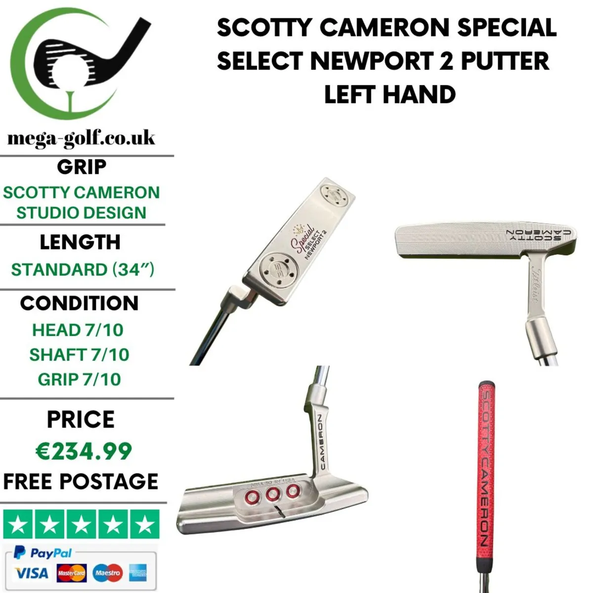 Scotty Cameron Special Select Newport 2 Putter - Image 1