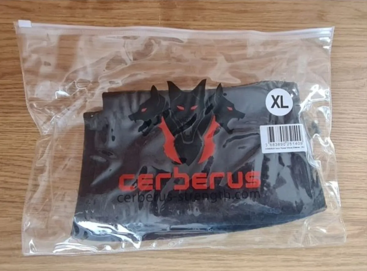 CERBERUS 5mm Powerlifting Elbow Sleeves – Size XL - Image 3