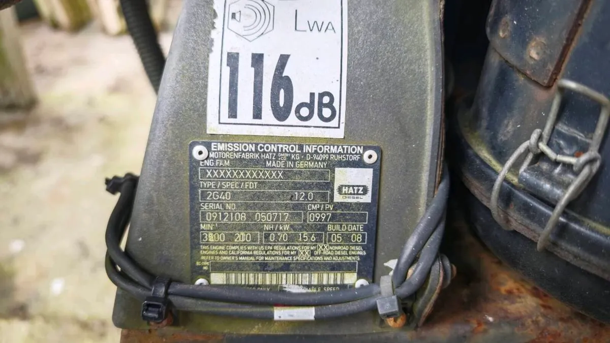 Two cylinder diesel power washer - Image 4