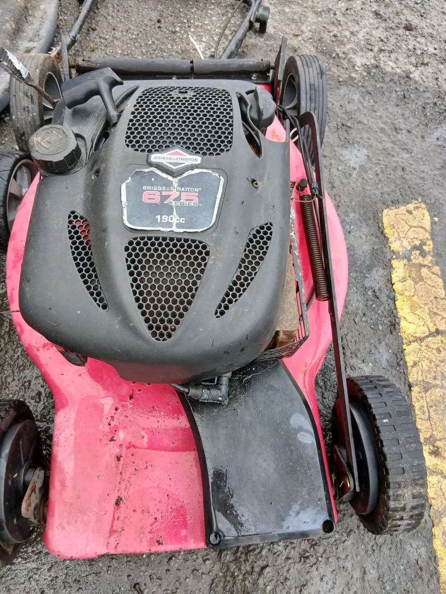 2 lawnmower maybe for parts no offers - Image 2