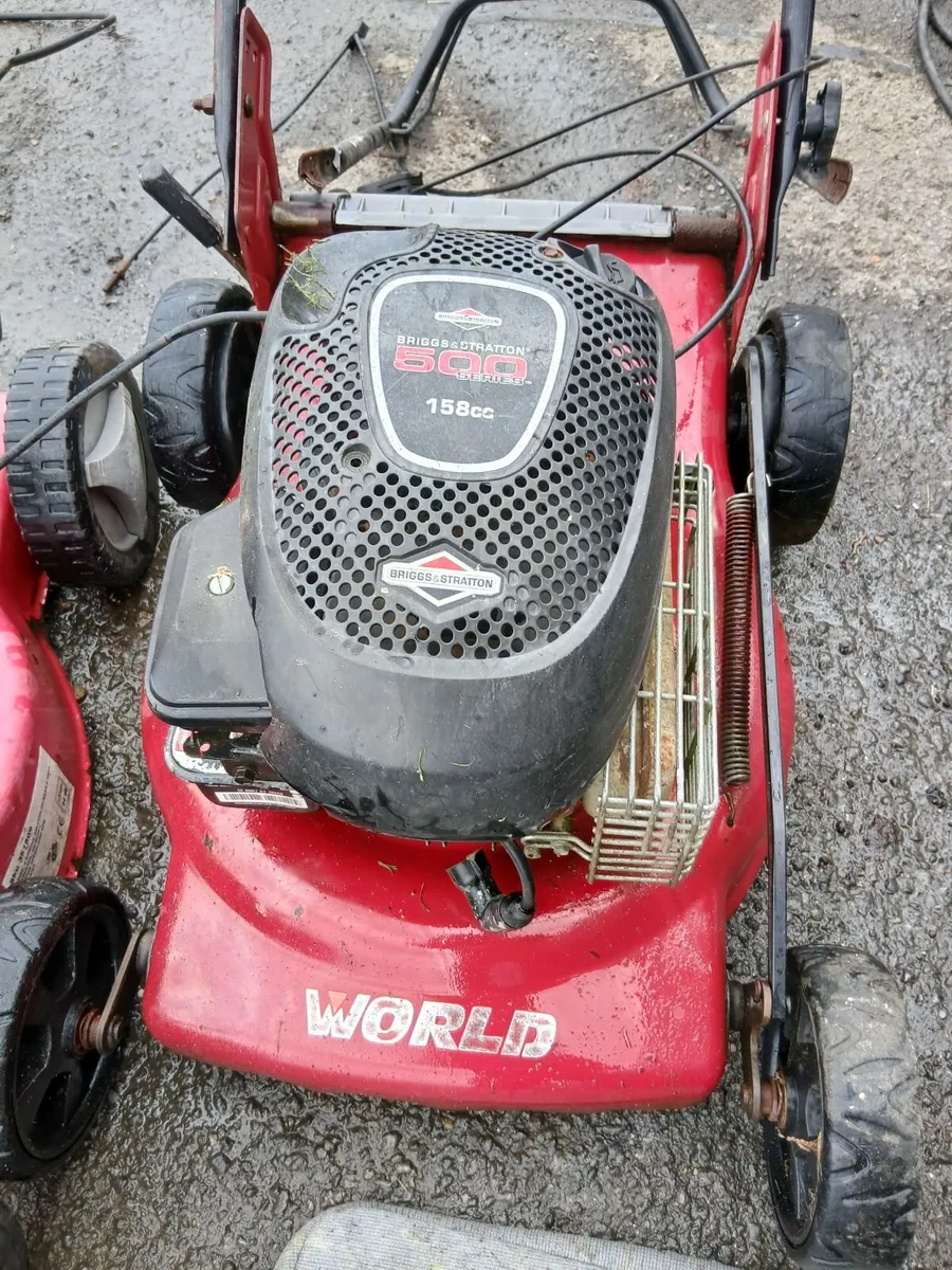 2 lawnmower maybe for parts no offers - Image 1