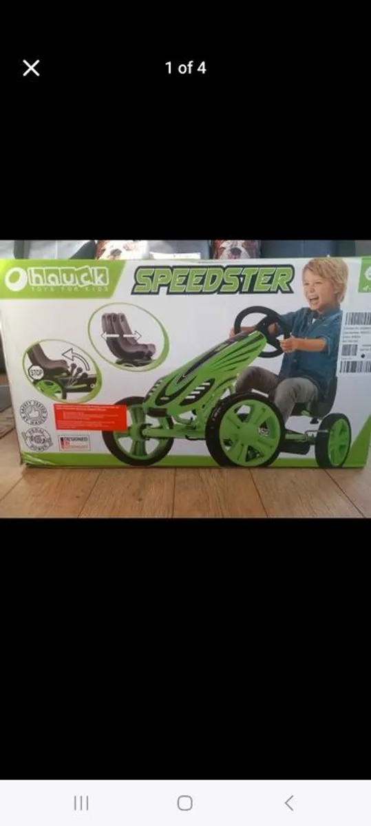 Hauck go kart brand new - Image 3