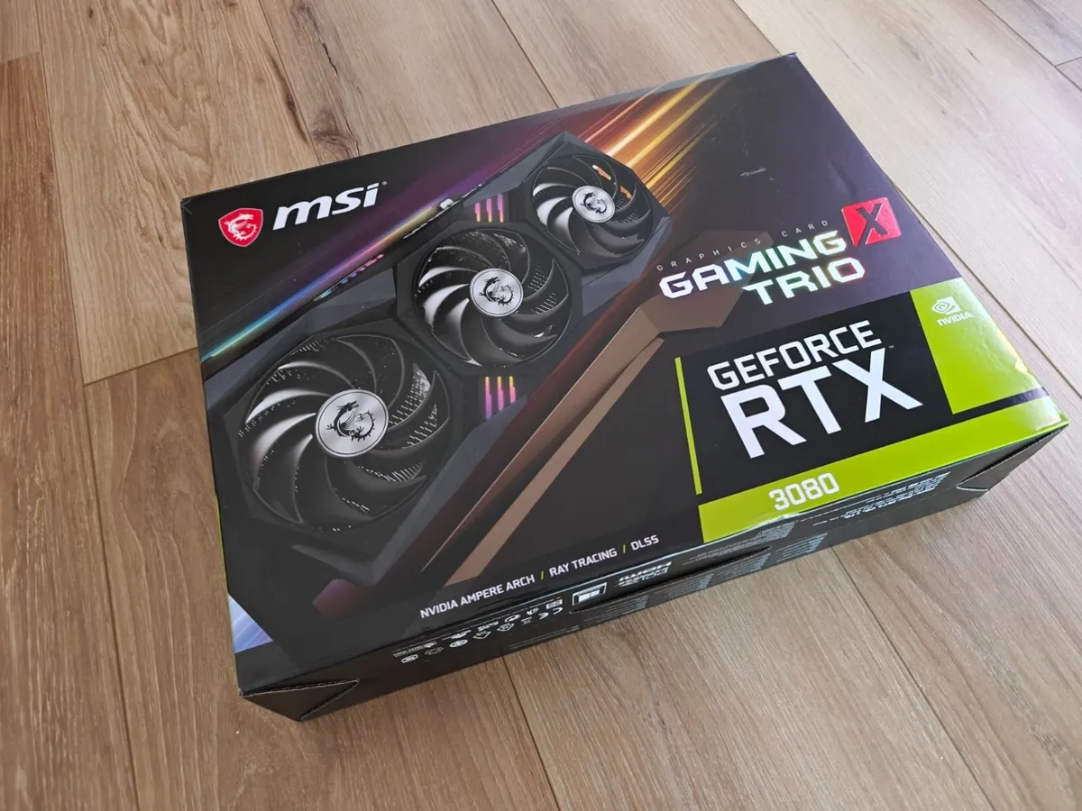 MSI GeForce RTX 3080 GAMING X TRIO 10GB OC GPU - Image 1