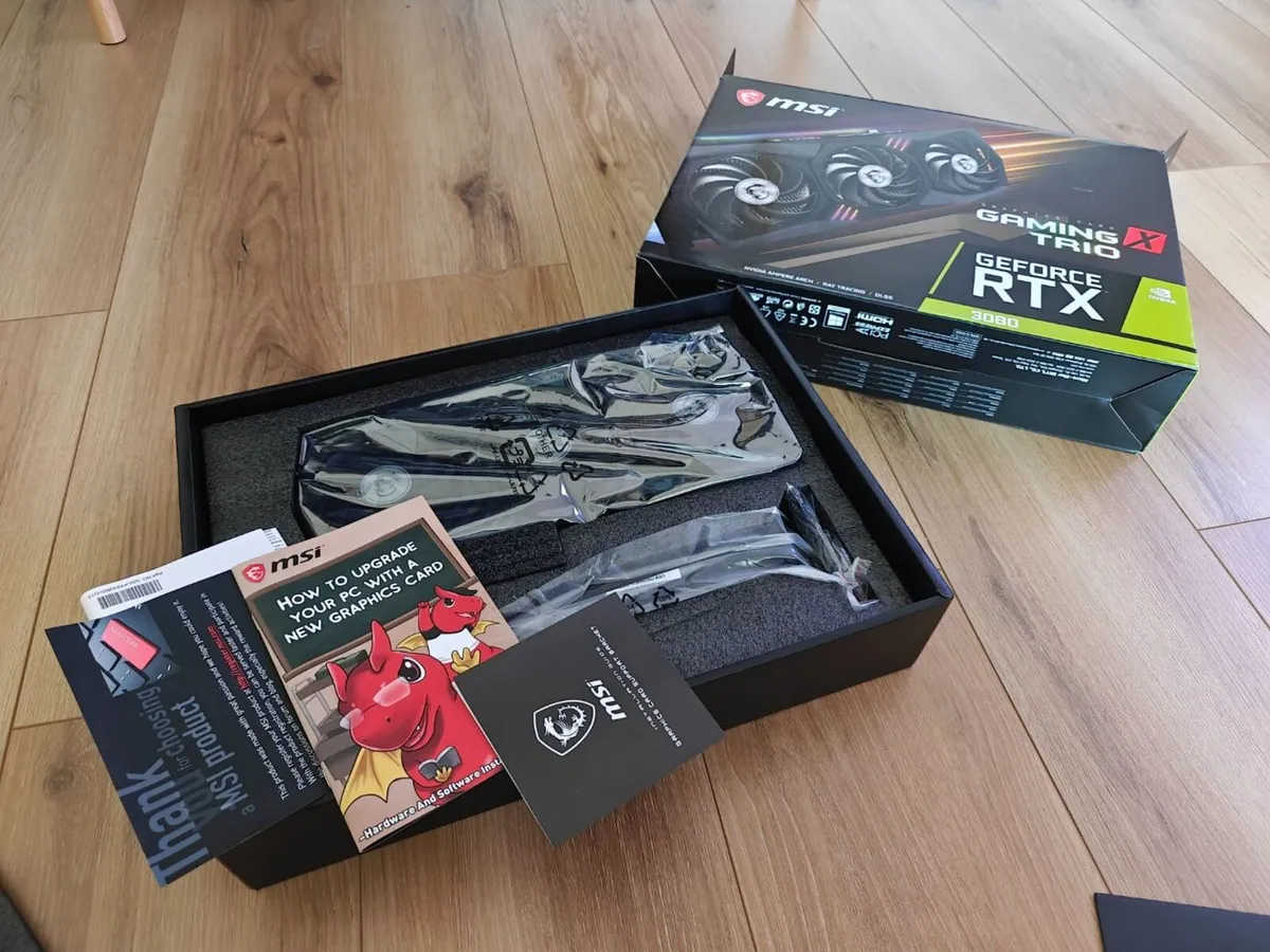MSI GeForce RTX 3080 GAMING X TRIO 10GB OC GPU - Image 3