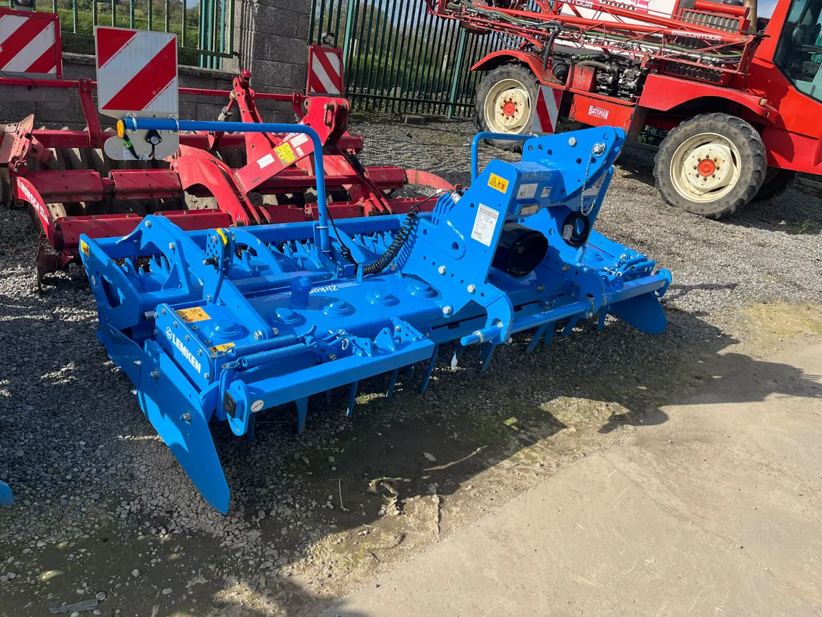 Lemken 3m power harrow - Image 1