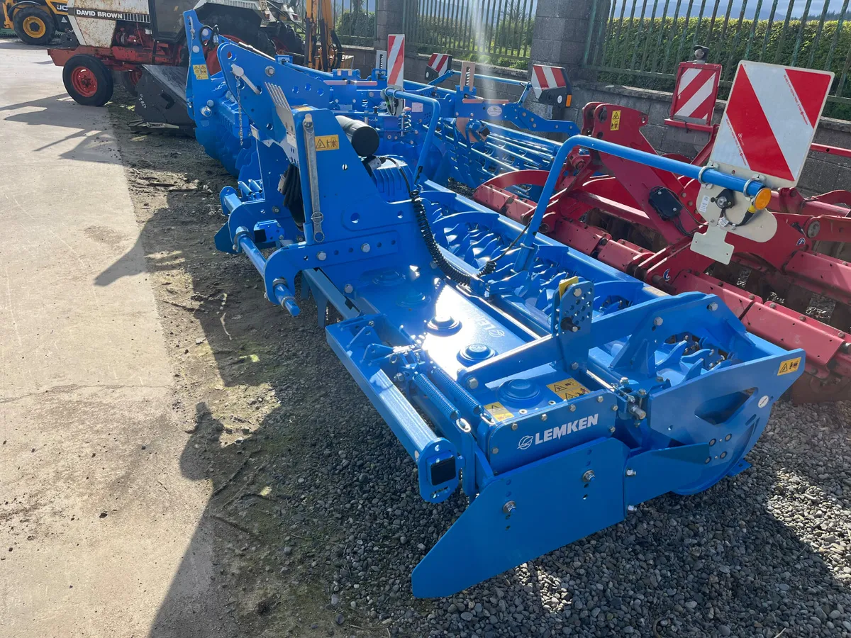 Lemken 3m power harrow - Image 2