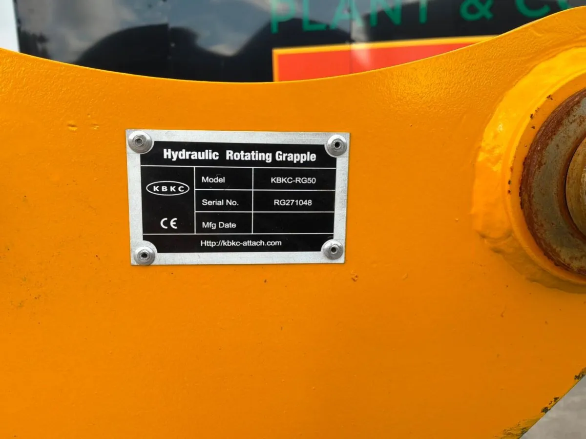 UNUSED HYDRAULIC ROTATING GRAB...45mm...2224d - Image 3