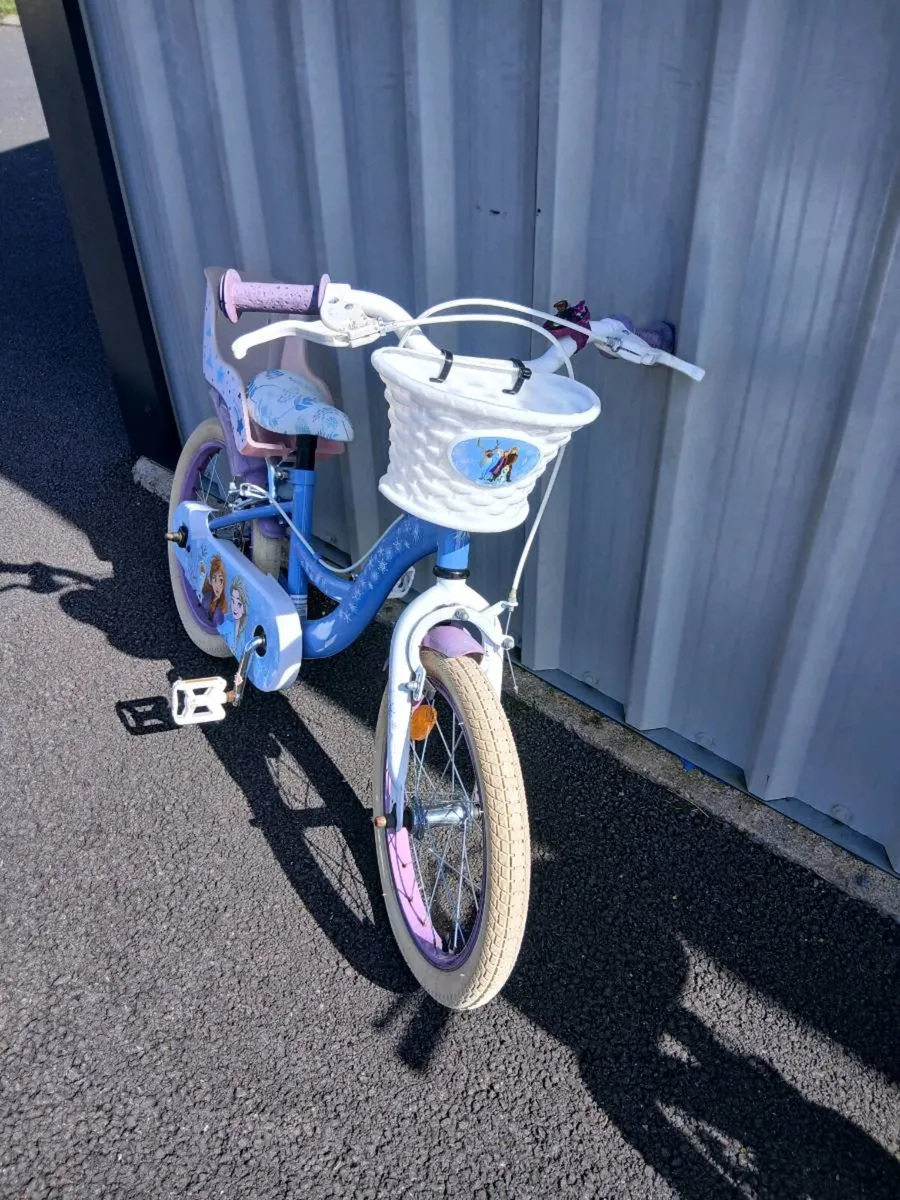 Frozen kids bike - Image 1