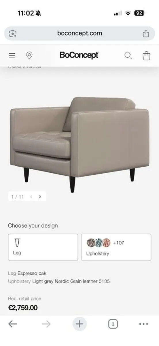 BoConcept Armchairs Good Condition - Image 4