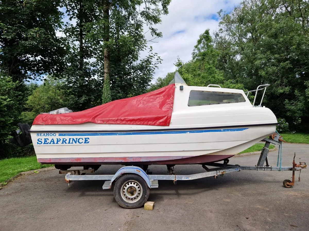 Seahog seaprince 14ft boat - Image 4