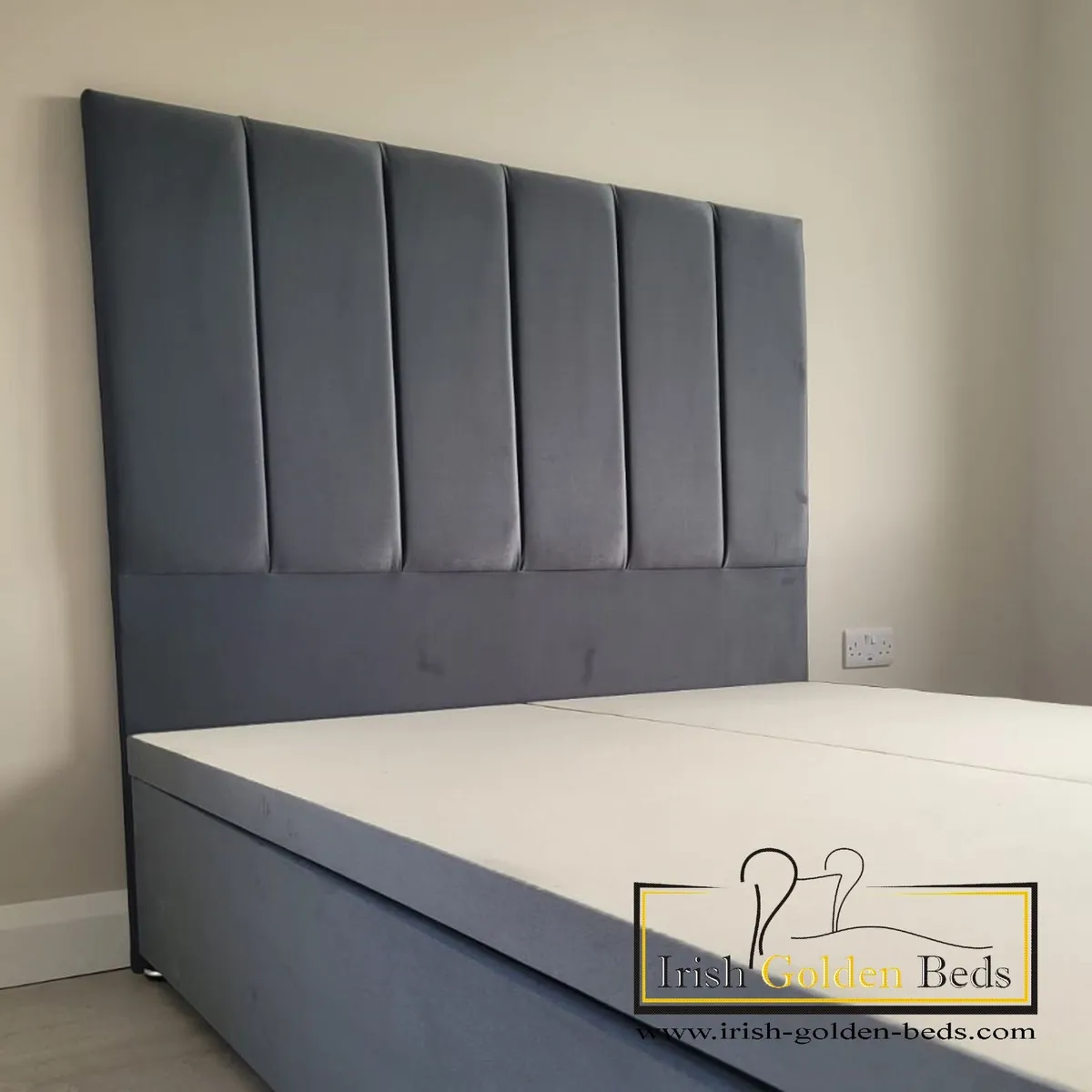 bed frame and headboard, free delivery - Image 1