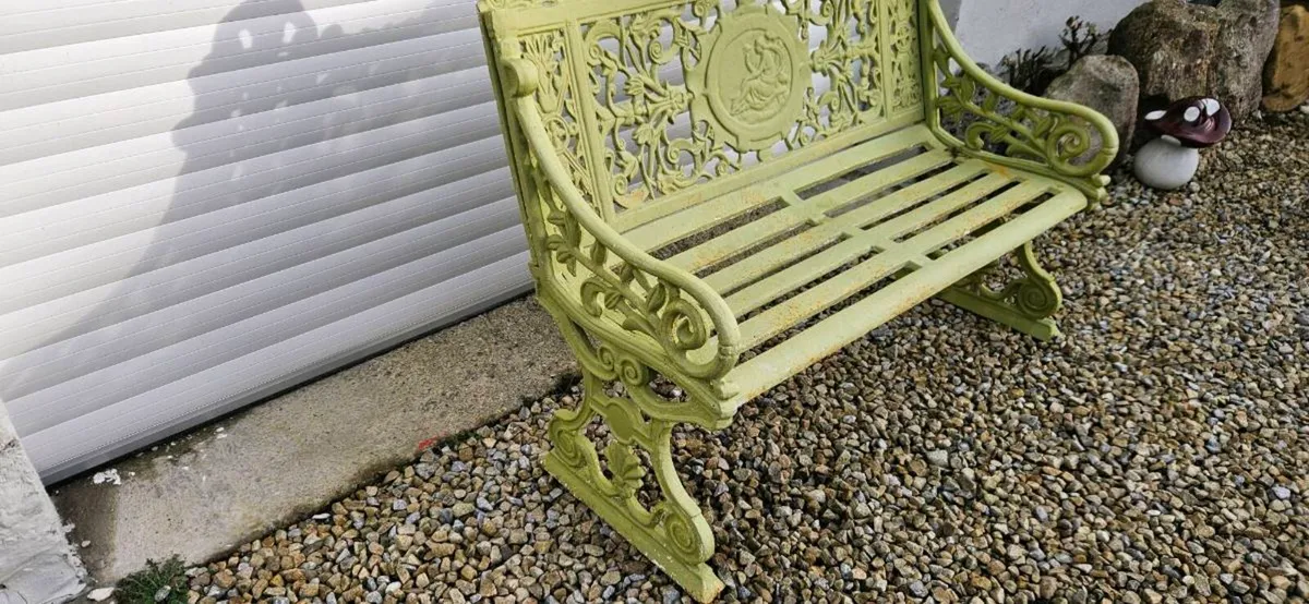 CAST IRON BENCH - Image 3