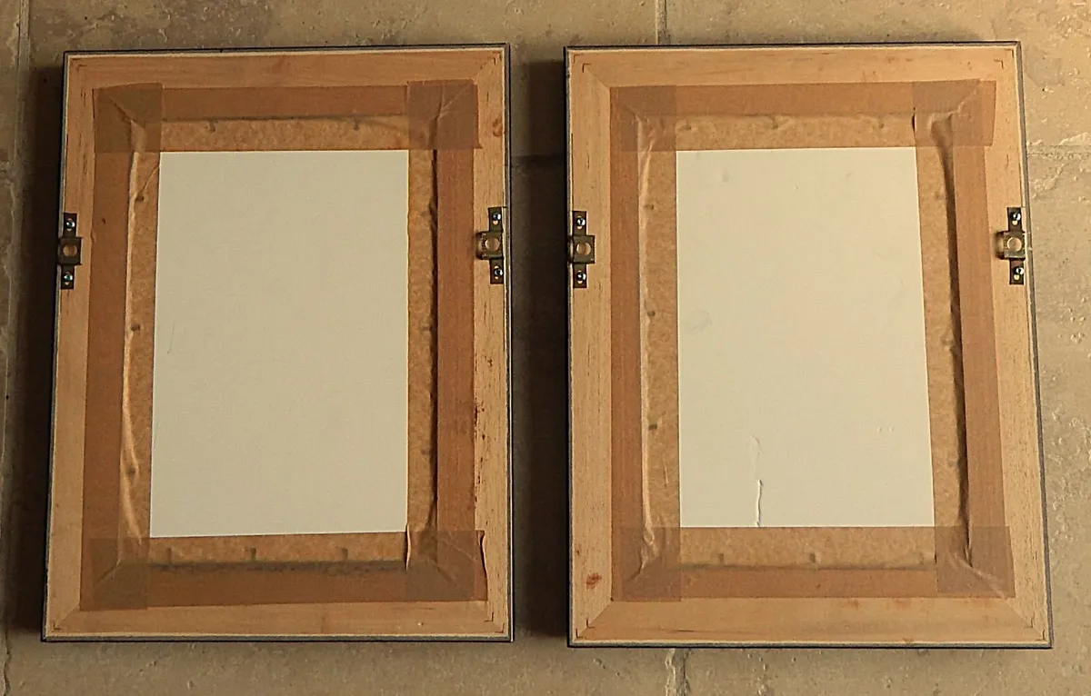 Pair of Classical Prints in Ornate Wood Frames - Image 4