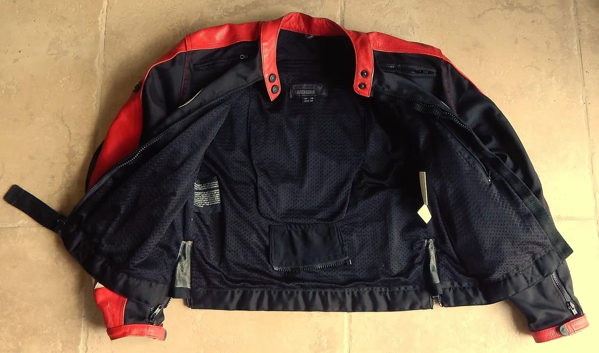 Ladies Vintage Frank Thomas Motorcycle Jacket - Image 3