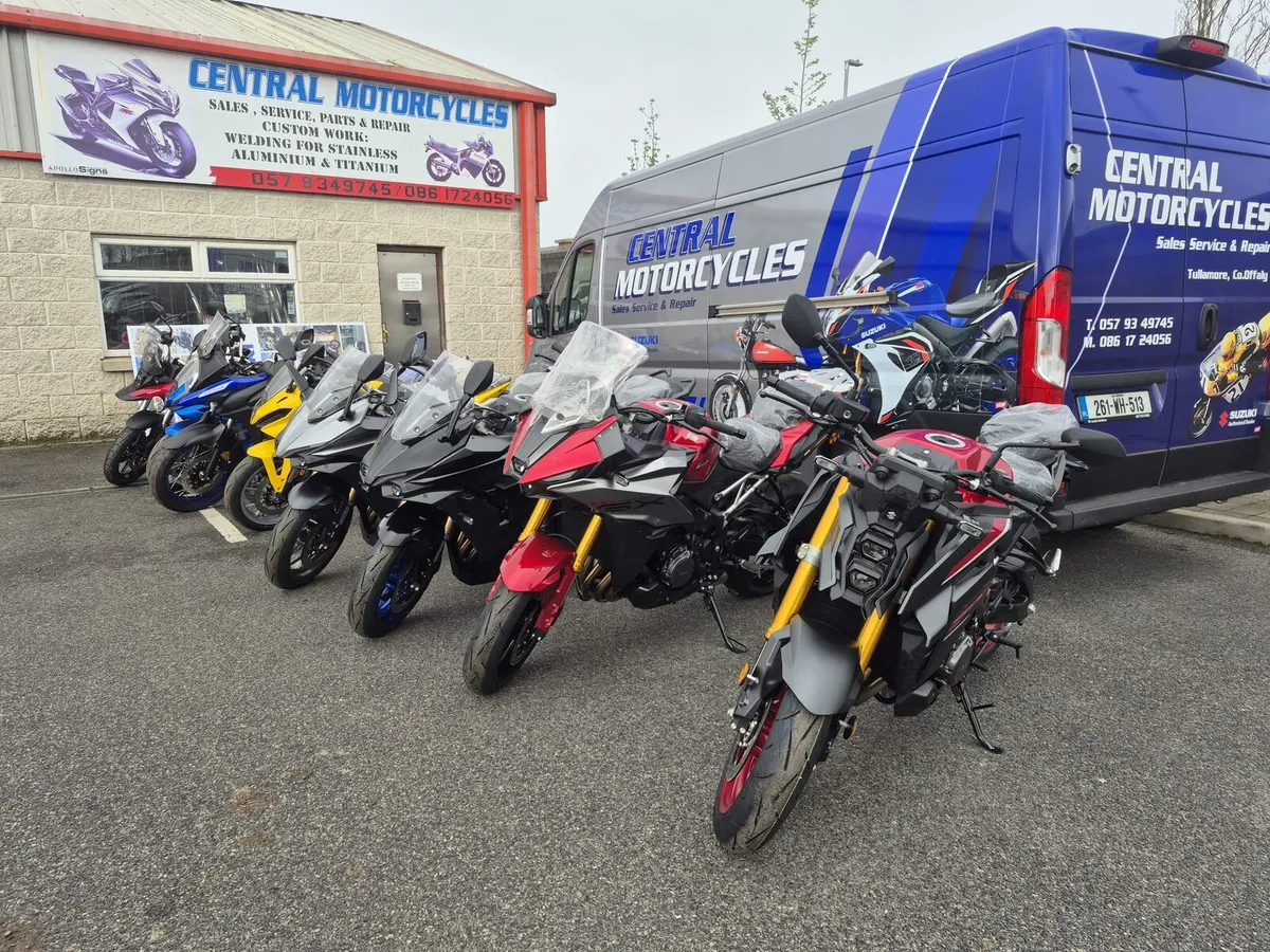 NEW Suzuki Motorcycles at CENTRAL Motorcycles - Image 1