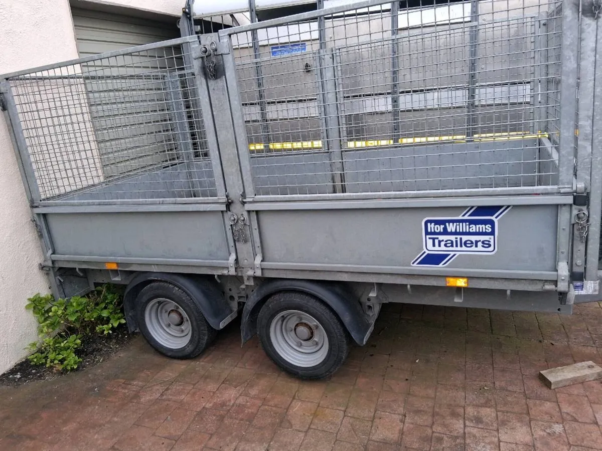 10 x 5ft 6ins ifor Williams dropside trailer - Image 4
