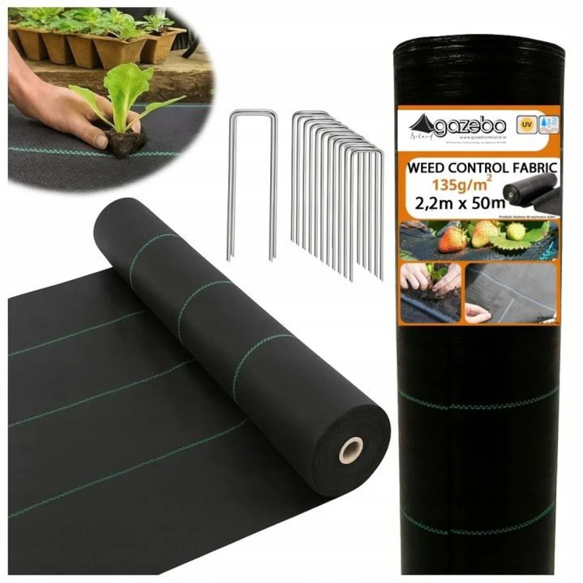 ✨135g Weed Control fabric mypex  ✨Heavy Duty✨ - Image 1