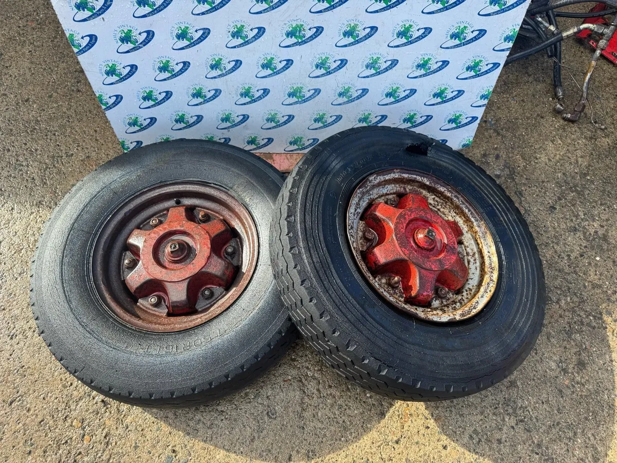 Massey Ferguson 175 Front Weighted Rims - Image 1